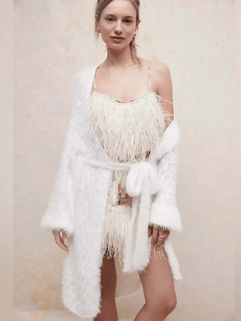 Free People Carmen Fuzzy Cardigan